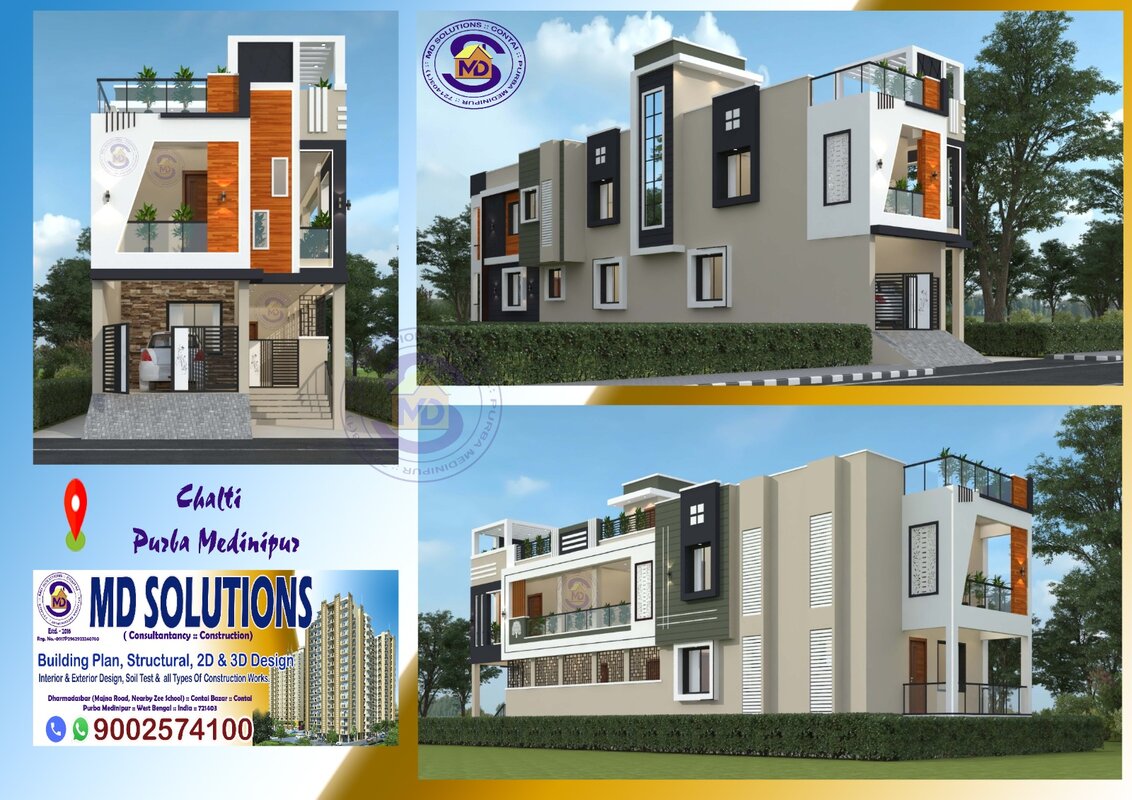 Contemporary residence designed by MD Solutions